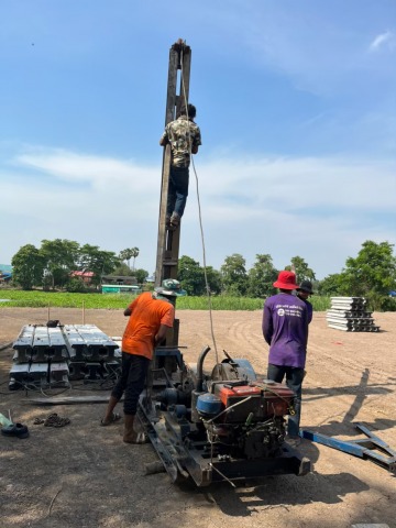 รับเหมาตอกเสาเข็ม